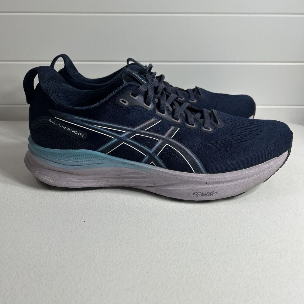 ASICS Gel-Kayano 32 Men’s Shoes Size 12 Blue Running Sneakers FF Blast+